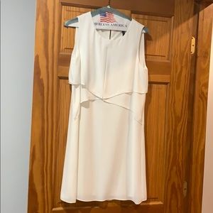 BCBG MACAZRIA CREAM COLORED DRESS